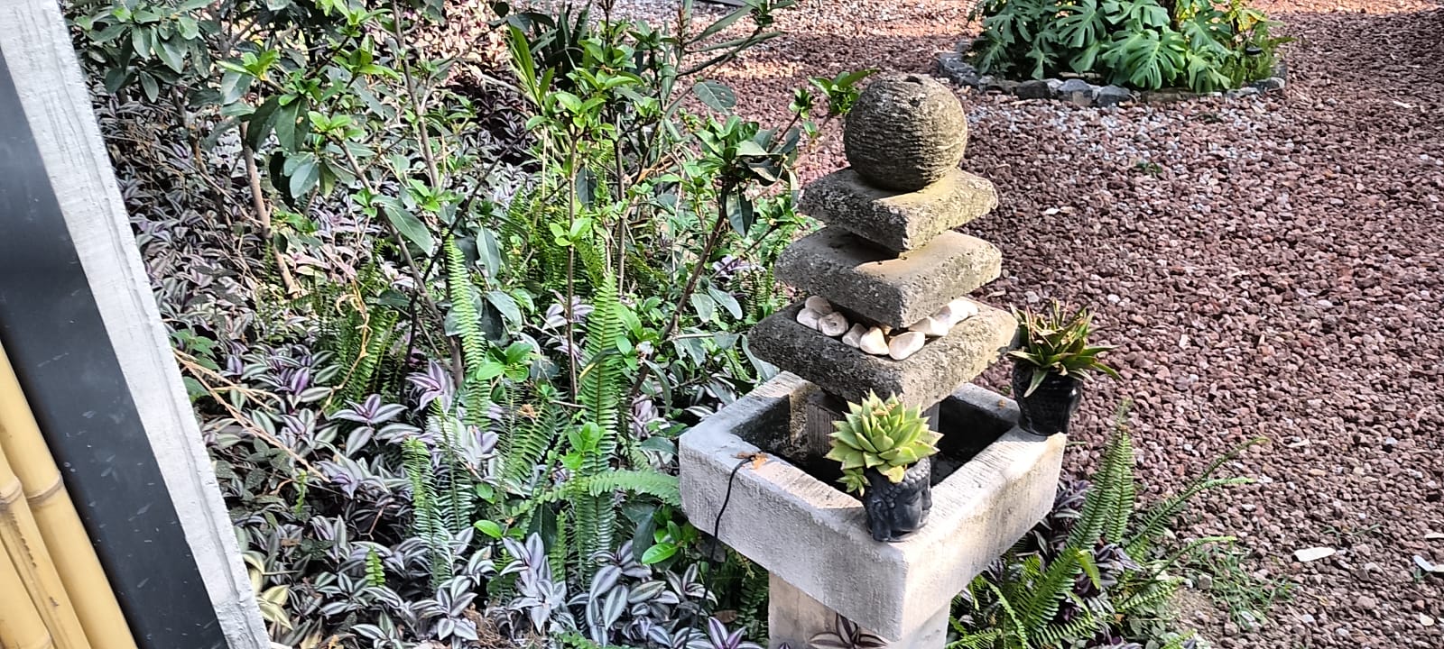 Detalle de jardín